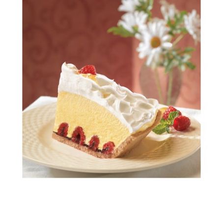 Creamy Lemon Raspberry Pie